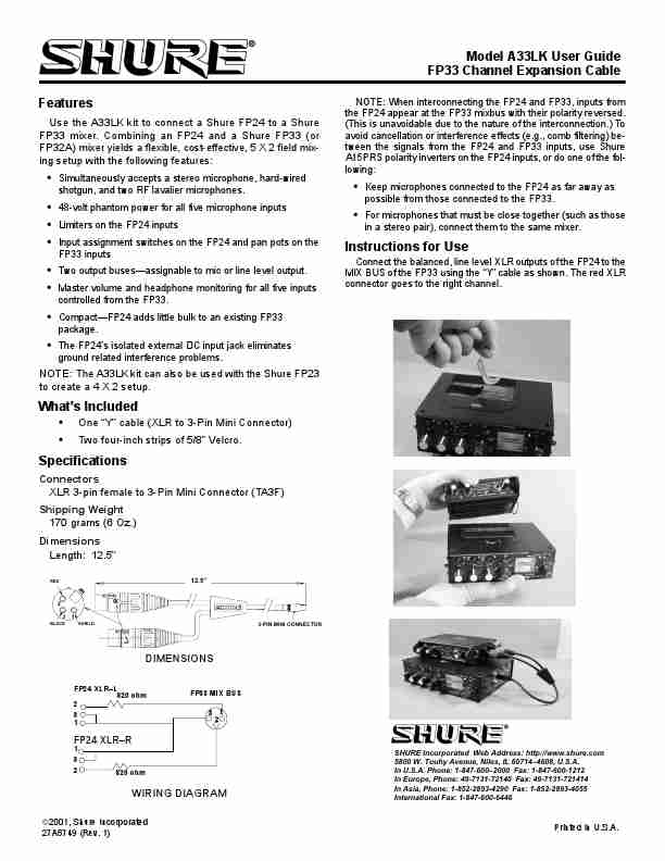 Shure Mixer A33LK-page_pdf